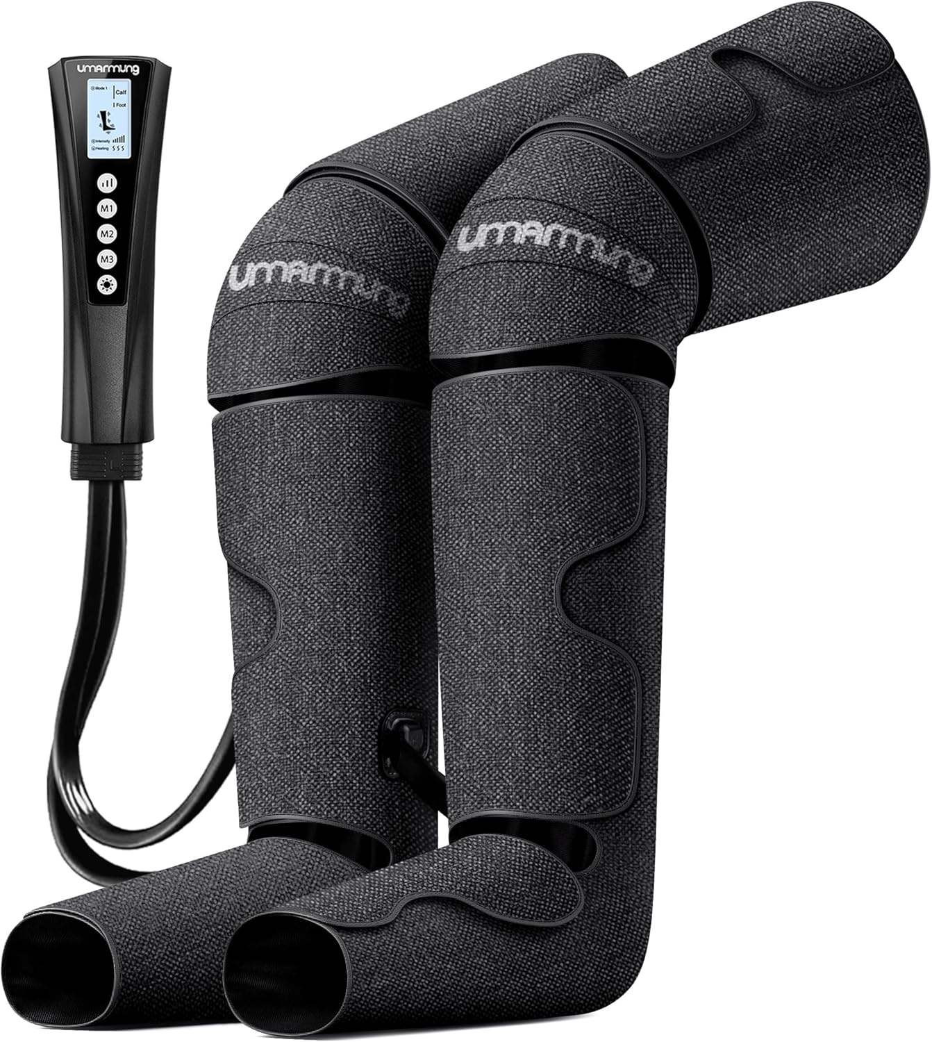 Air Compression Leg Massager with Heat for Pain Relief and Relaxation