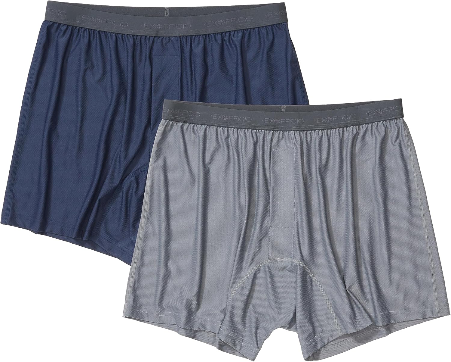 Exofficio Men's Give-N-Go 2.0 Boxer 2 Pack for Ultimate Comfort