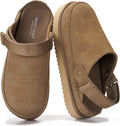 Project Cloud 100% Genuine Leather Clogs for Women - Comfortable Mules
