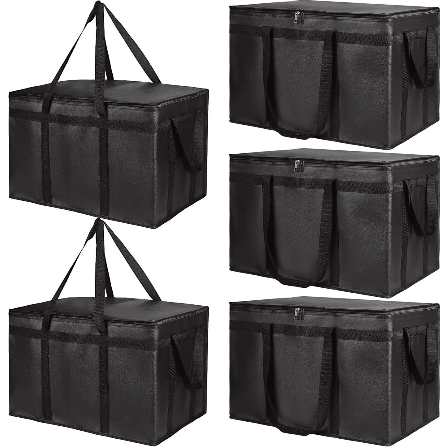 Bodaon Insulated Food Delivery Bag for Hot and Cold Meals