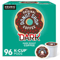 The Original Donut Shop Dark Coffee K-Cup Pods 96 Count - Bold Dark