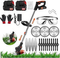 Weed Wacker Electric Cordless Grass Trimmer - Lightweight 850W Power