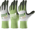 COOLJOB Eco-Friendly Rubber Coated Gardening Gloves - Large