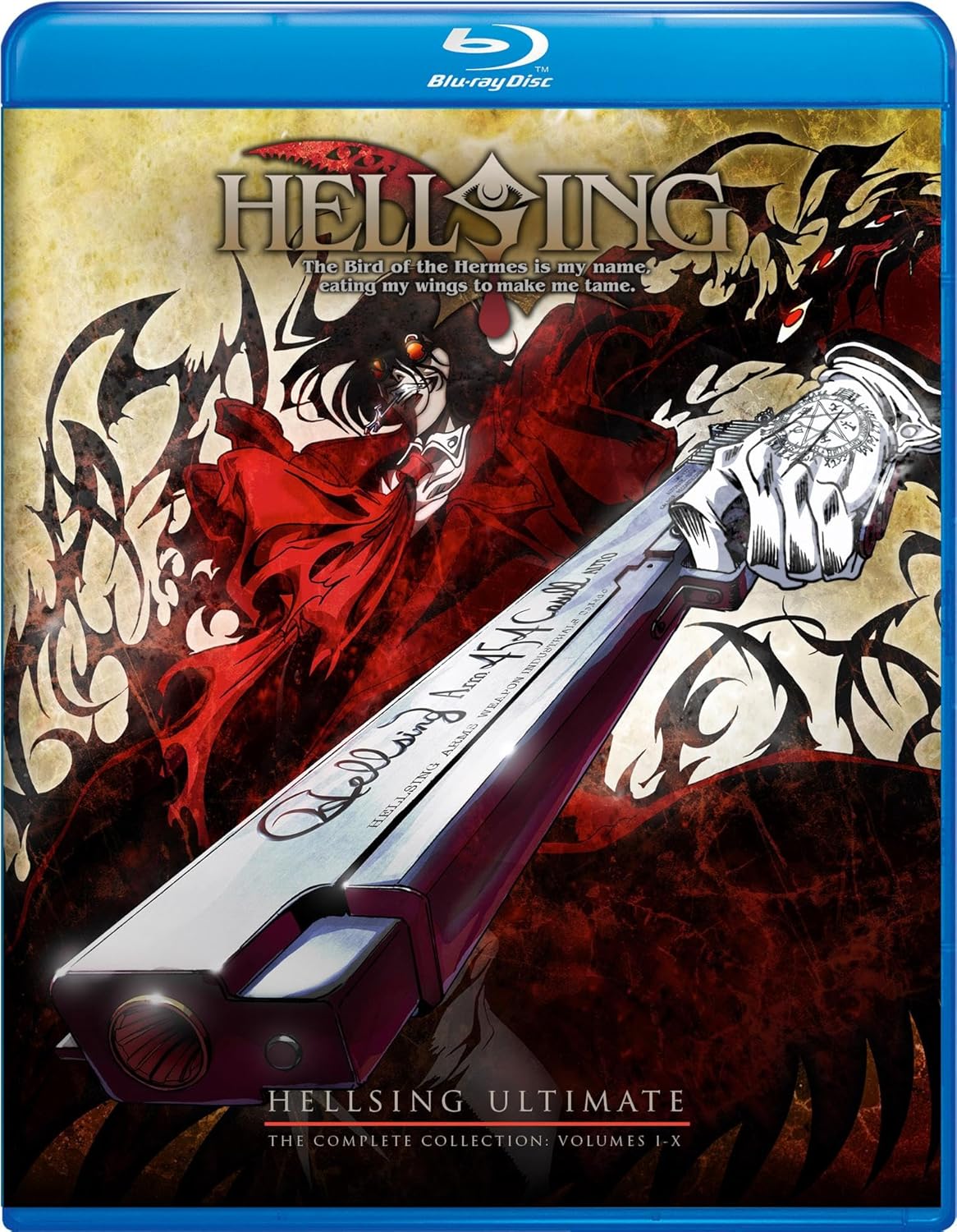 Hellsing Ultimate Complete Collection Blu-ray Volumes I - X Review