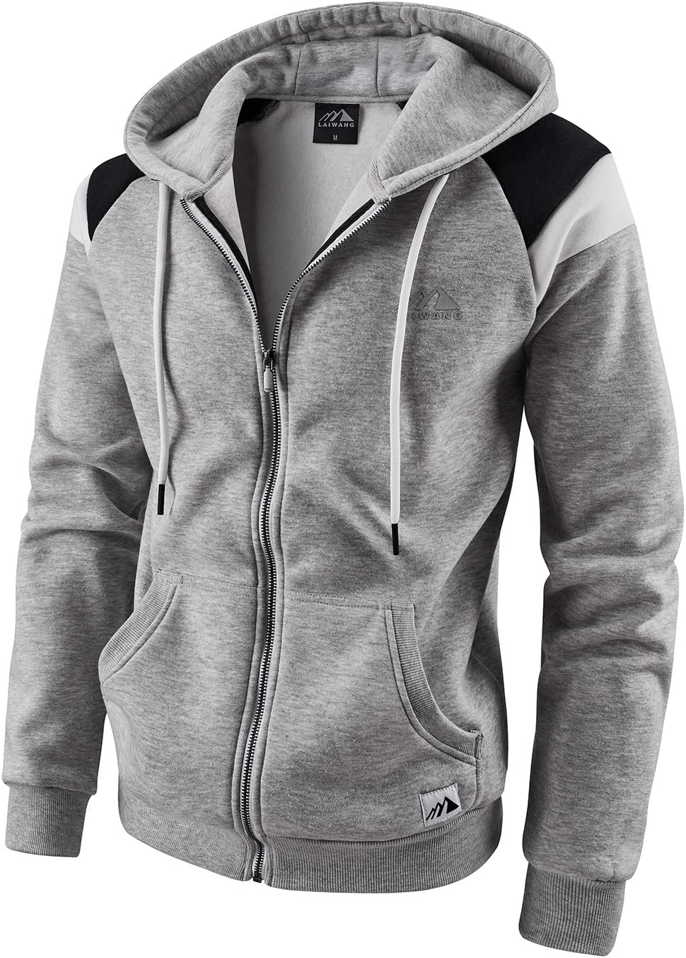 Men's Full Zip Fleece Hoodie for Stylish Warmth and Comfort