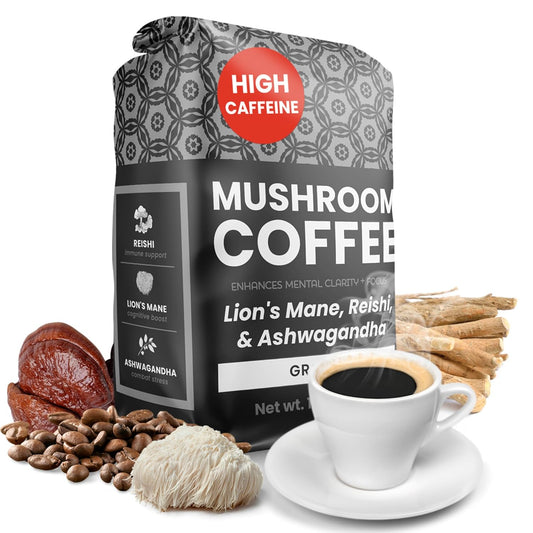 Moontower Organic Mushroom Coffee - Boosts Energy & Clarity!