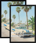 20x30 Poster Frame 2 Pack - Matte Black Frames for Posters and Art