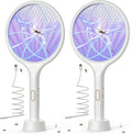 YISSVIC Electric Fly Swatter 4000V Bug Zapper Racket - Dual Mode