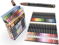 36 Acrylic Paint Pens Skin and Natural Earth Tone Marker Set - Extra