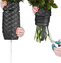 Amaranth Vase - Smart Drain & Stem Access Vase (Black)