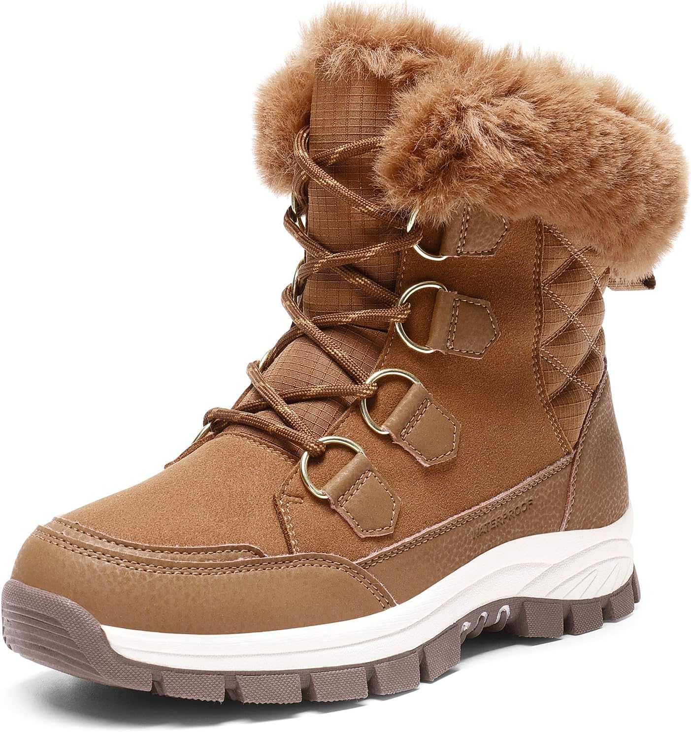 DREAM PAIRS Waterproof Snow Boots for Women - Cozy & Stylish