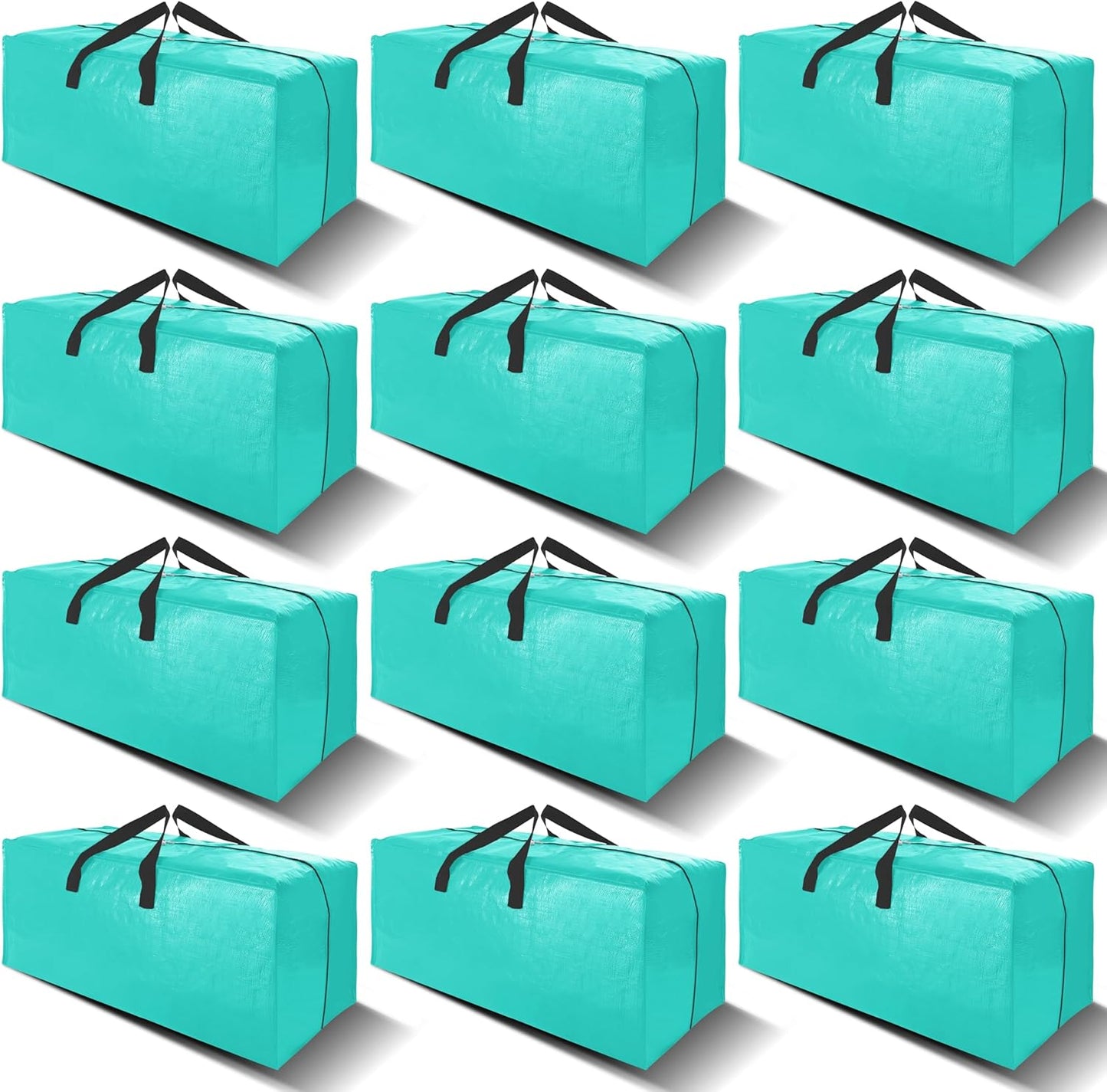 VELVETSURE Heavy Duty Large Moving Bags 12 Pack for Storage