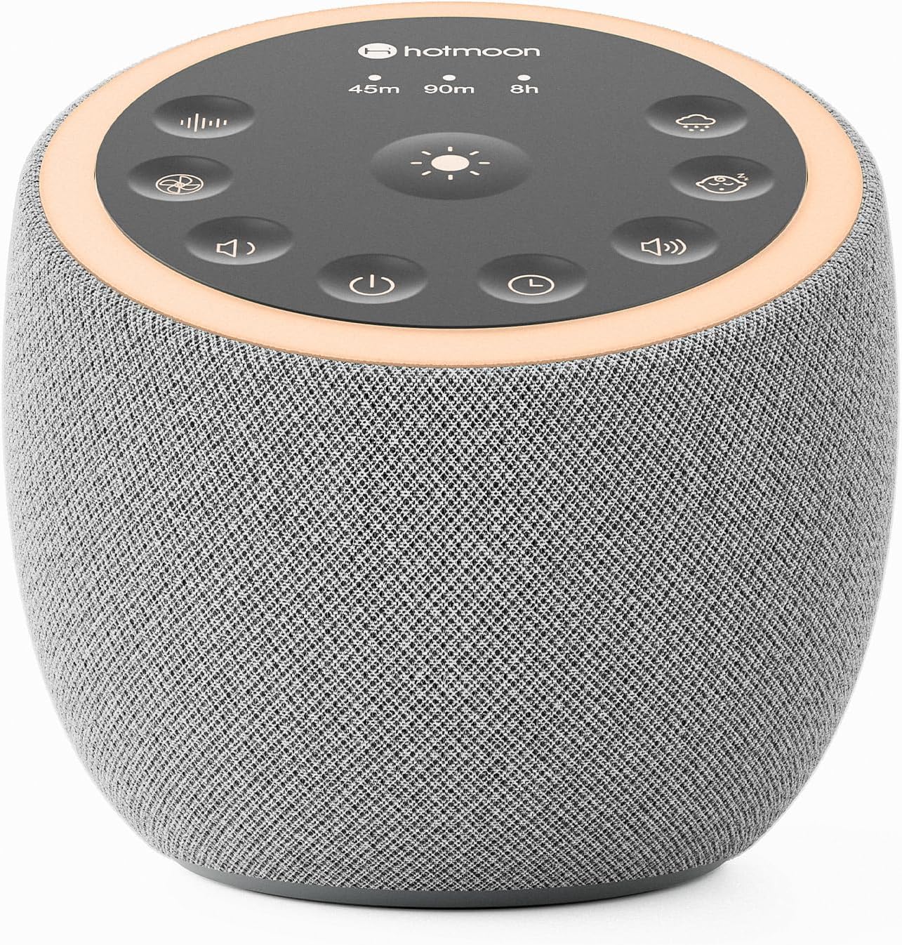 Hotmoon White Noise Machine: 40 Sounds, Memory, Night Light