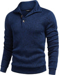 COOFANDY Men's Casual Slim Fit Pullover Sweater - Warm (Style LKZ8)