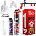 Spray Foam Insulation Kit (1 PK Kit-30oz) - Mega Size Expanding