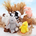 MaoGoLan 6 Pack Stuffed Farm Animals Set - Soft 10 in Plush Toys