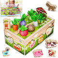 Montessori Wooden Sensory Toddler Toys for 1 Year Old - Learning