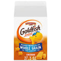 Goldfish Cheddar Cheese Crackers Baked with Whole Grain - Family Snack