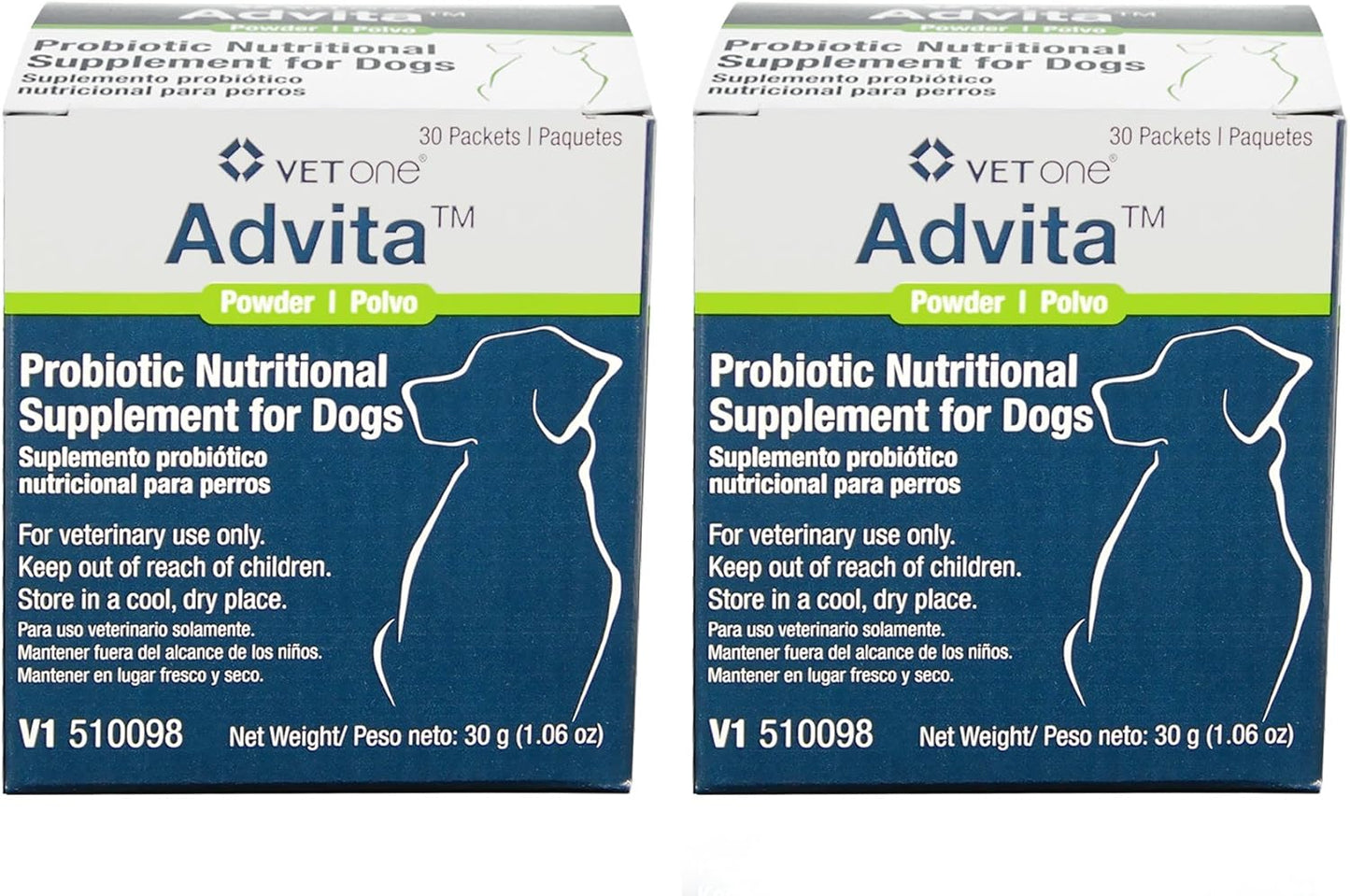 VetOne Advita Probiotic Nutritional Supplement for Dogs 60ct