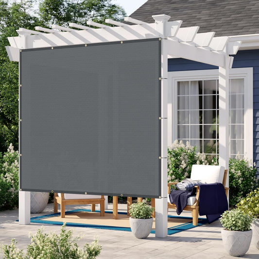 LOVE STORY Custom Size 7x14 FT Sun Shade Cloth for Outdoor Use