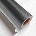 3D Carbon Fiber Film Twill Weave Vinyl Sheet Roll Wrap (60in x 60in)