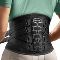 Back Brace for Lower Back Pain Relief with Pulley System - Firm Lumbar