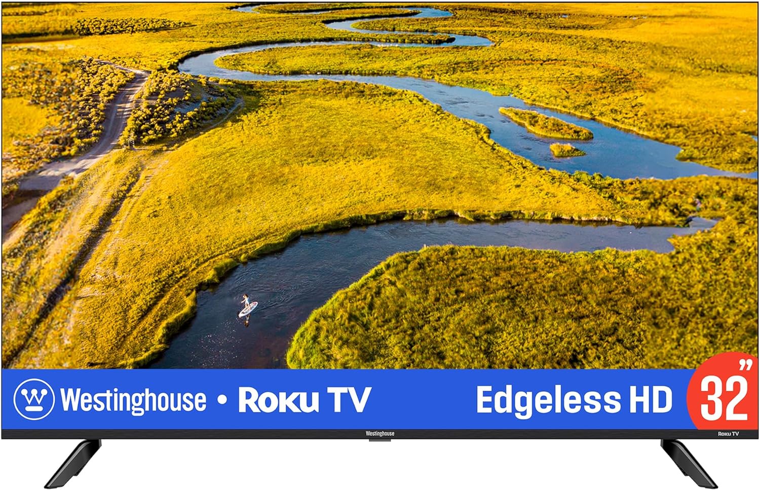 Westinghouse 32 Edgeless Roku TV - HD Smart LED with Wi-Fi