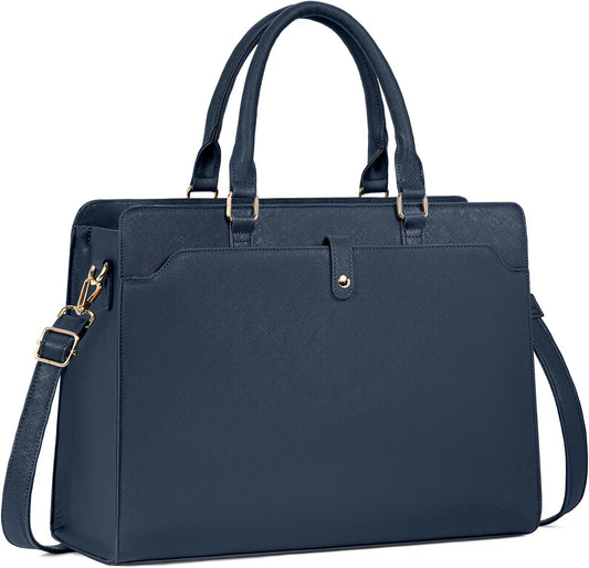 Stylish Laptop Tote Bag for Women 15.6 Inch Large Capacity