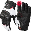 Sheepskin Leather Motorcycle Gloves for Men - Winter Protection