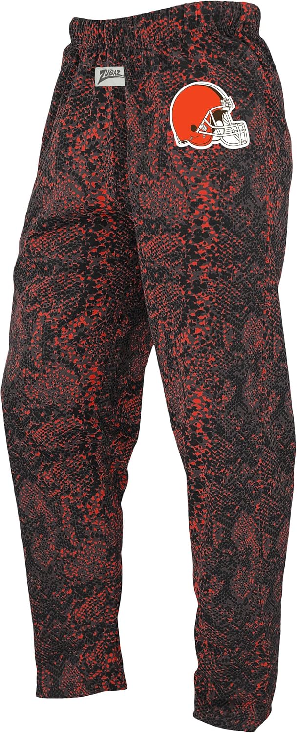 Zubaz NFL Z88 Team Logo Pants for Game Day and Lounge Wear