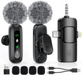 Wireless Lavalier Microphone for iPhone Android USB C PC Camera