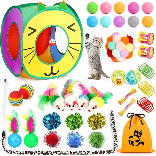 Interactive Cat Toy Set for Endless Fun!