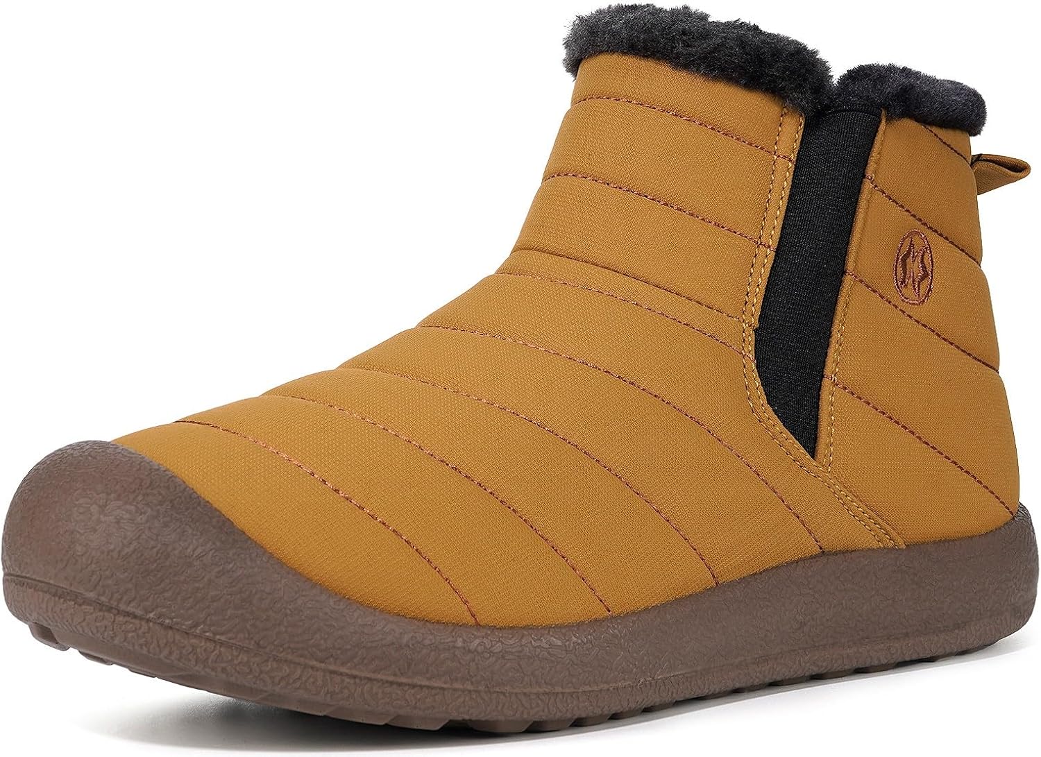 Womens Mens Snow Boots Winter Shoes Slip On Ankle Booties