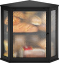 Corner Bread Box Extra Large Capacity Farmhouse Bread Box - Corner