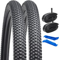 YUNSCM 24 x 2.10 Mountain Bike Tires and Heavy Duty Tubes