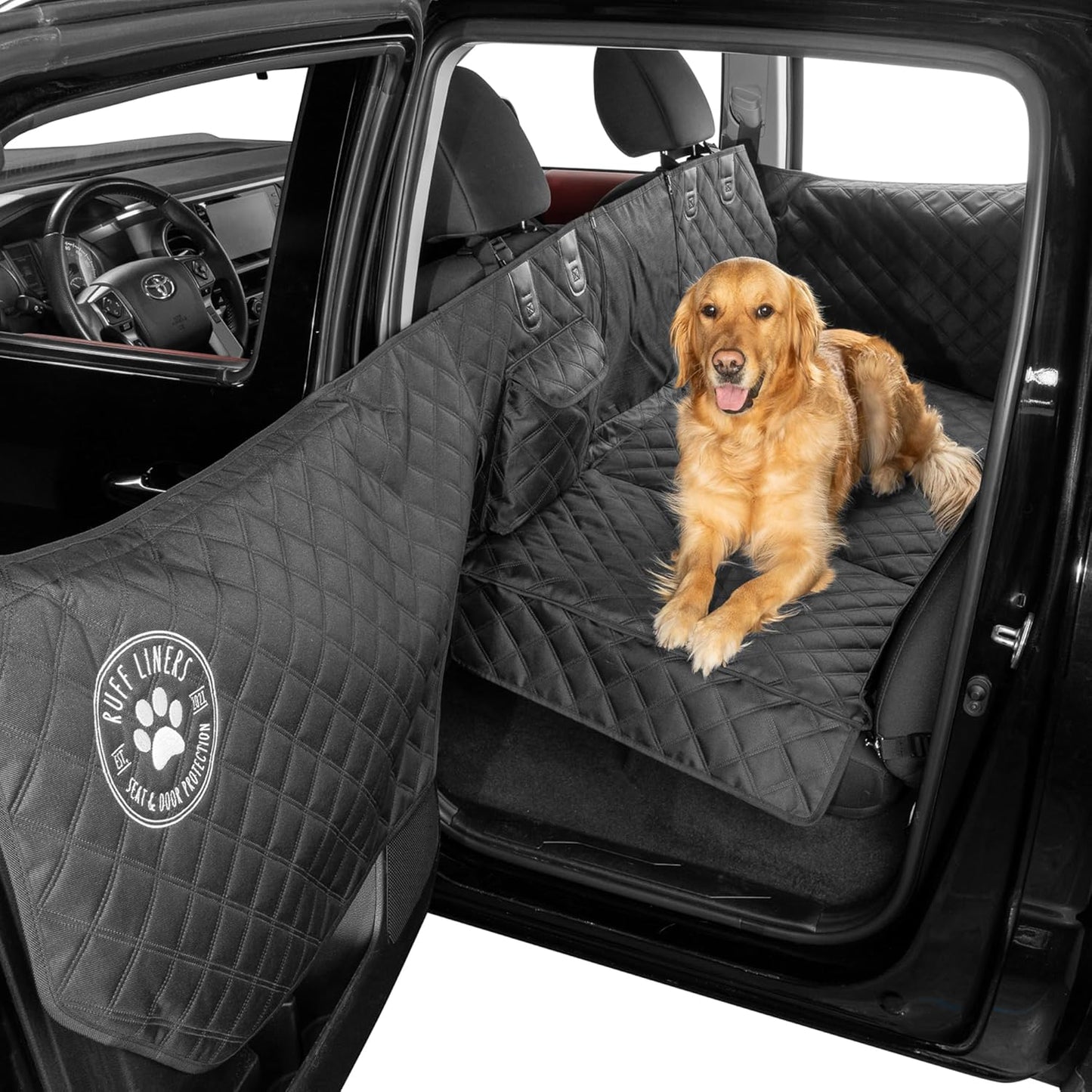 Large Back Seat Extender for Dogs - 2025 Version for Trucks