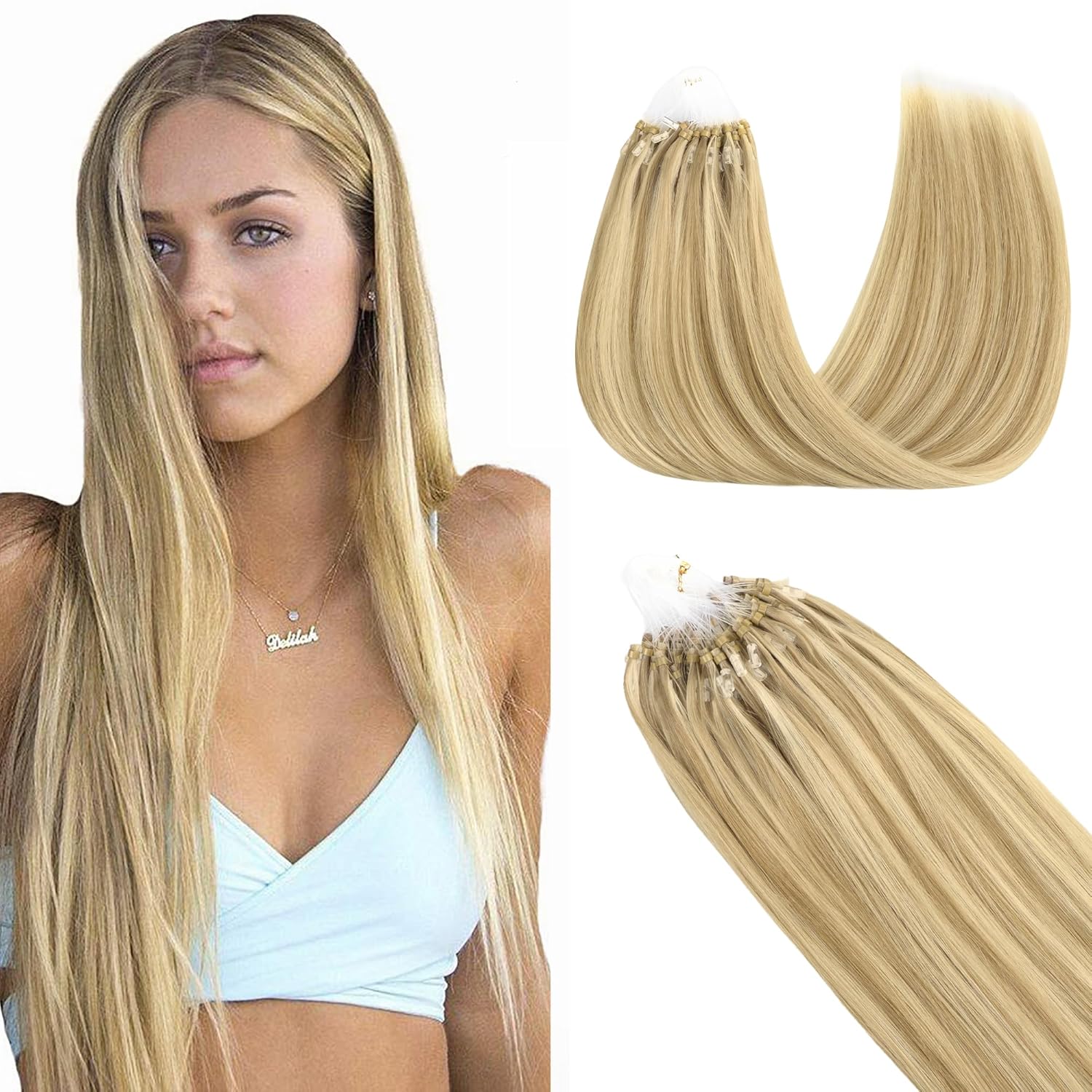 GOO GOO Micro Link Tip Hair Extensions for Stunning Volume