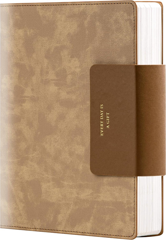 B5 Lined Leather Journal: Luxe Writing with Thick 100 GSM Paper - Buckle Closure