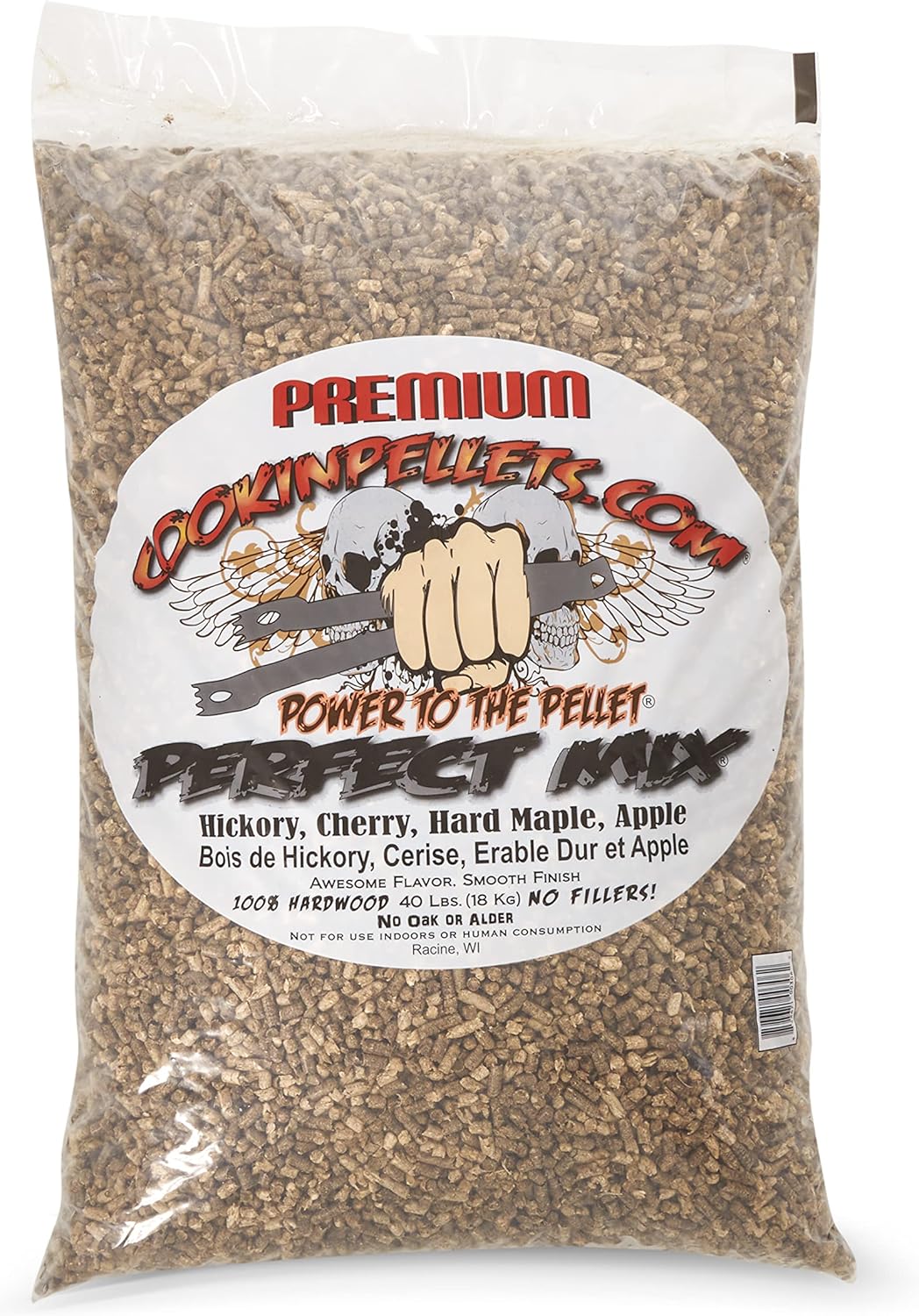 CookinPellets Perfect Mix Natural Hardwood BBQ Grill Pellets