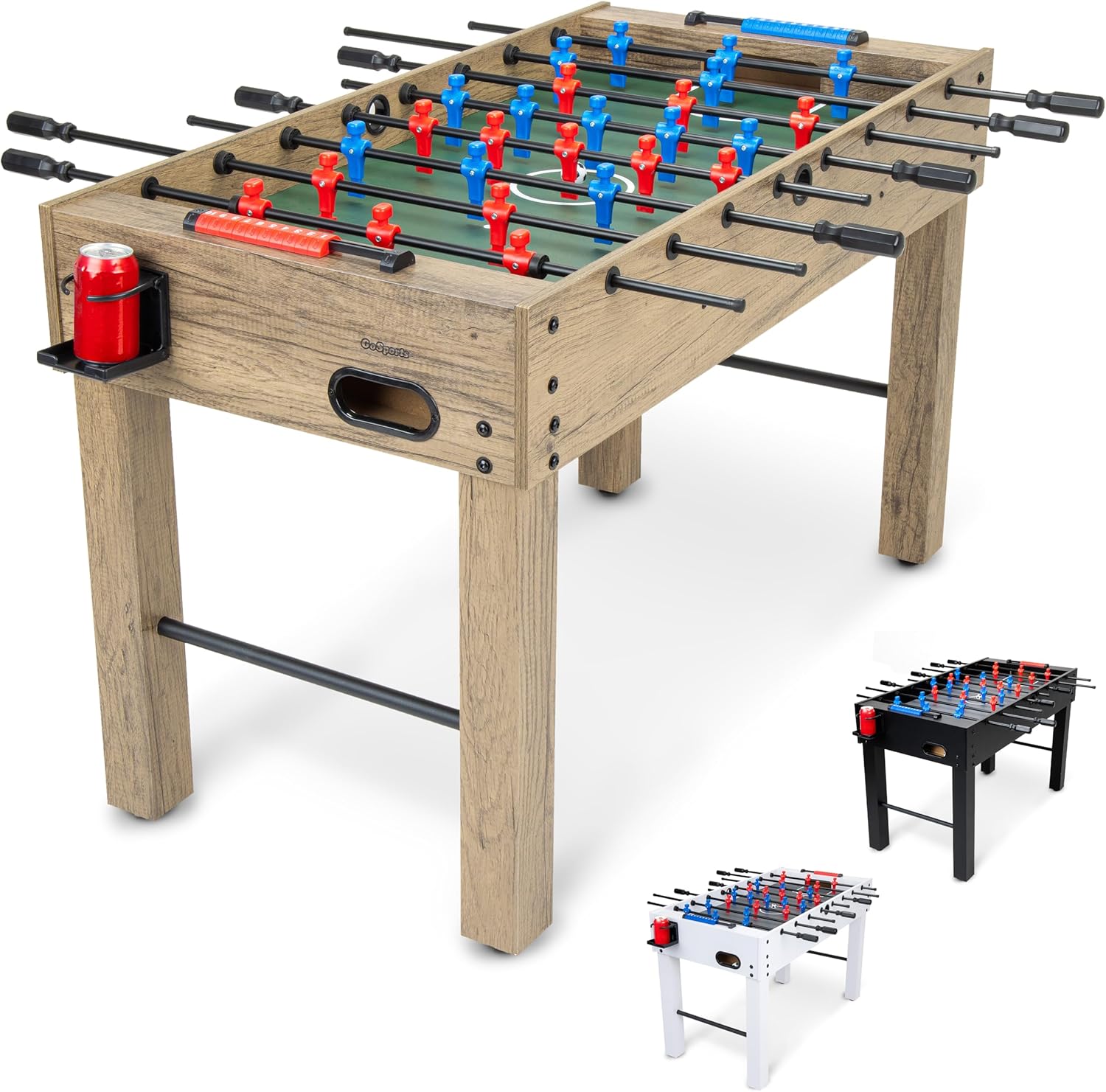 GoSports 48 Inch Foosball Table for Home and Game Room Fun