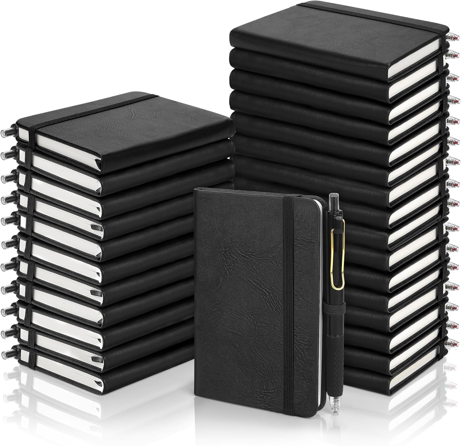 Aodaer Pocket Notebook Journal with Pens - 50 Sets for All