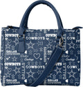 foco Womens NFL Team Logo Love Bag Collection - Fan Ready Tote