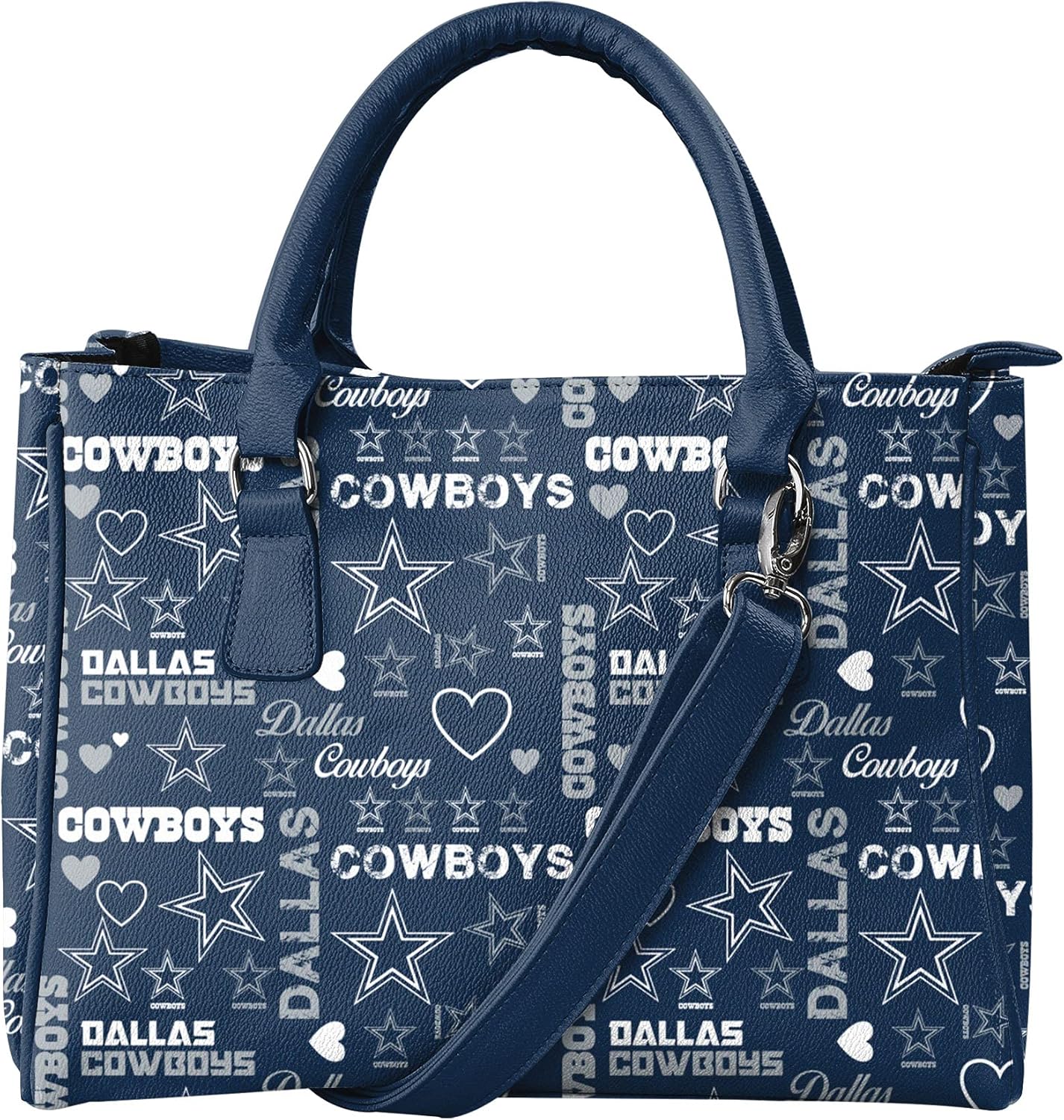 Foco Womens NFL Team Logo Love Bag Collection for Fans
