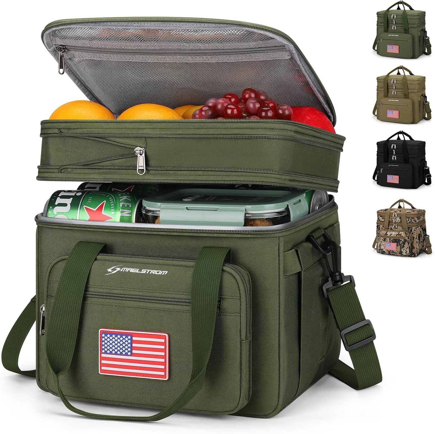 Maelstrom Tactical Lunch Box: Insulated, Expandable Cooler Bag