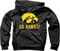 Organic Cotton Youth College Team Pullover Hoodie - Kids Fit