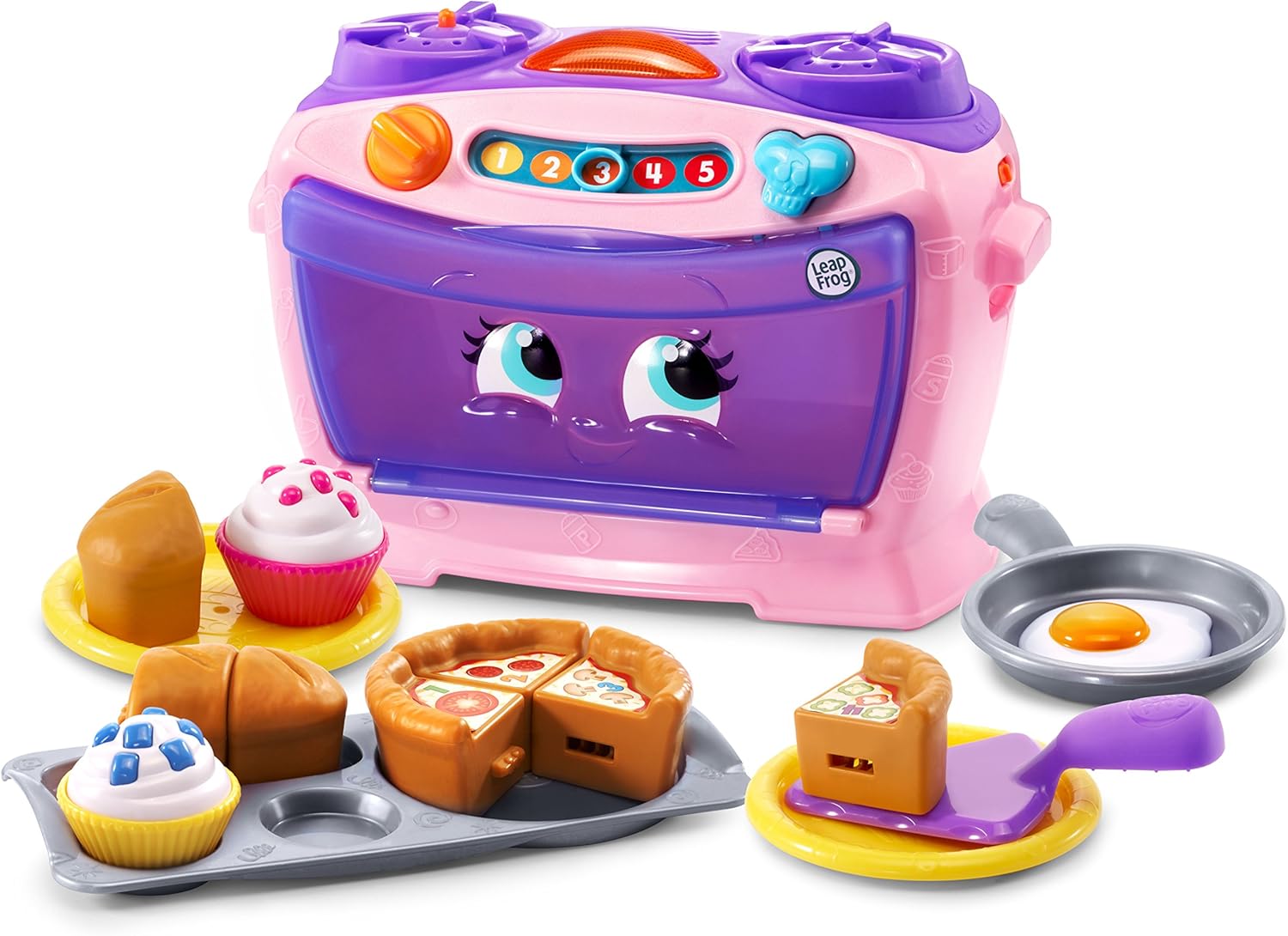 Pink LeapFrog Oven: Learn and Play with Numbers!
