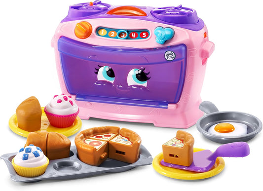 Pink LeapFrog Oven: Learn and Play with Numbers!