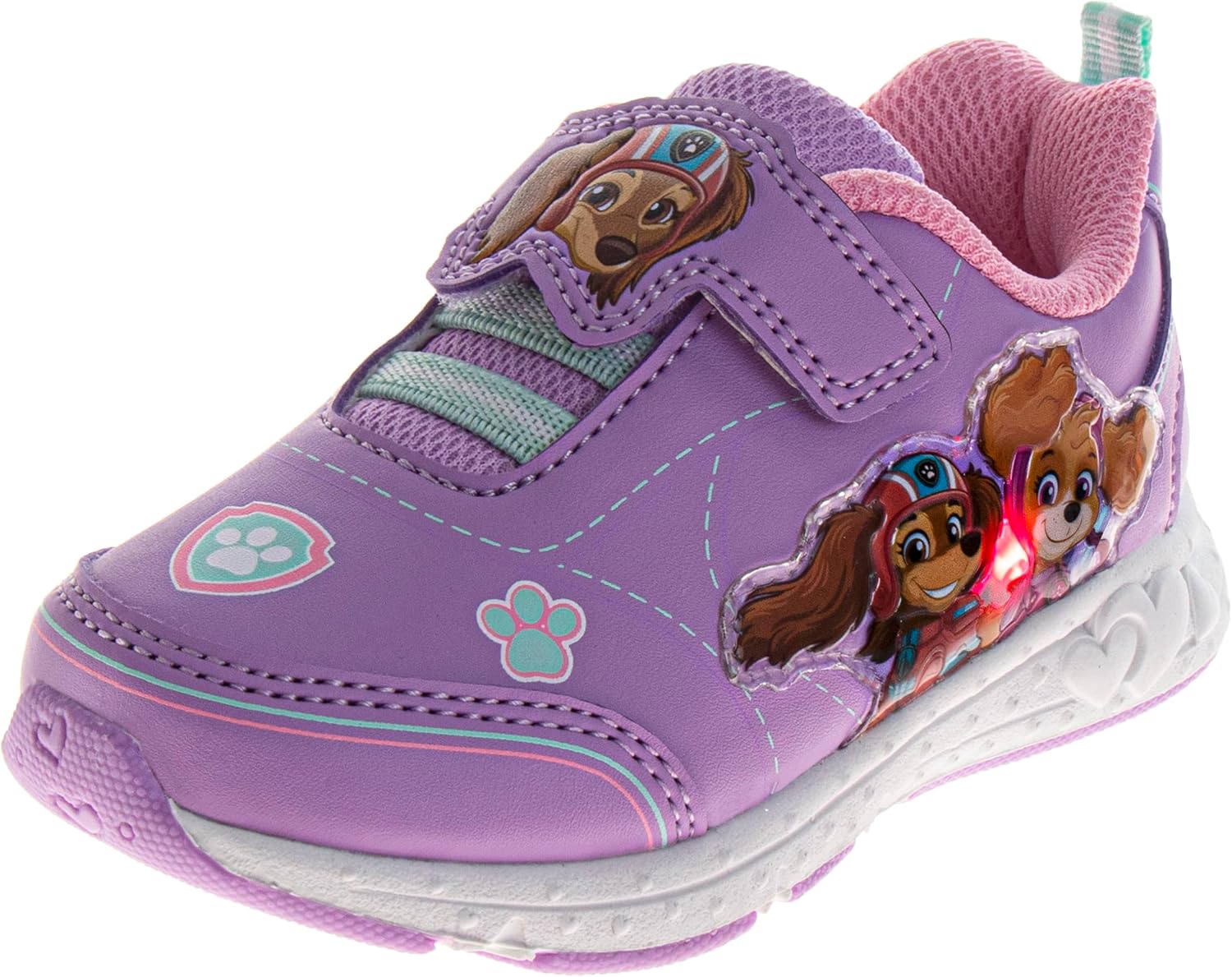 Paw Patrol Light Up Laceless Shoes for Girls - Fun & Comfort