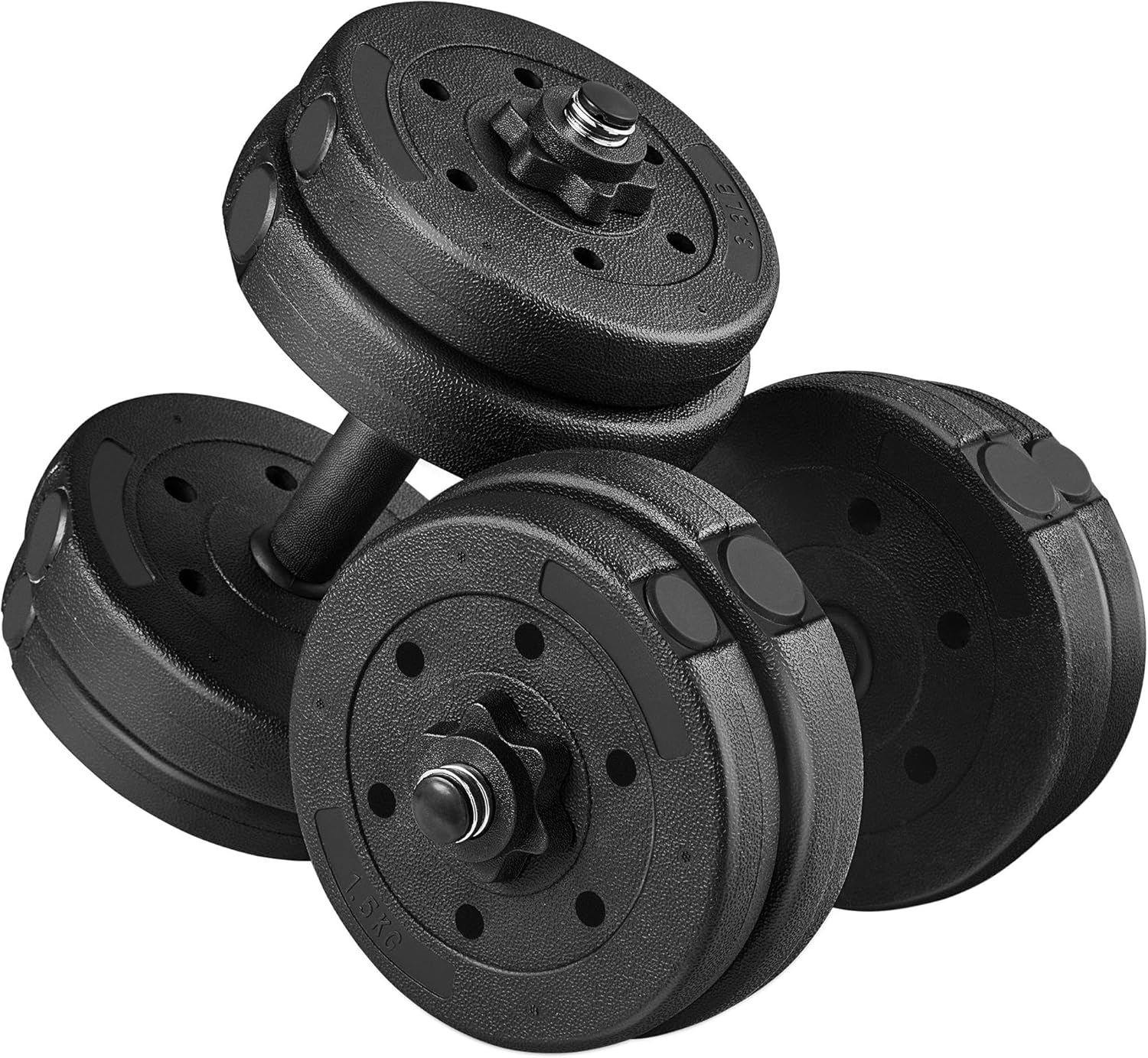 Yaheetech Adjustable Dumbbell Set - Home Gym Strength Training