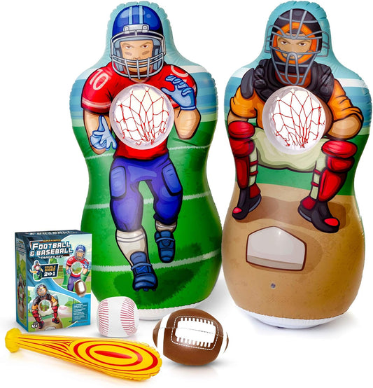 Double-Sided Inflatable Target Set - Ultimate Fun Games!
